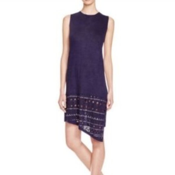 REBECCA MINKOFF Linen Studded Asymmetrical - Picture 8 of 8